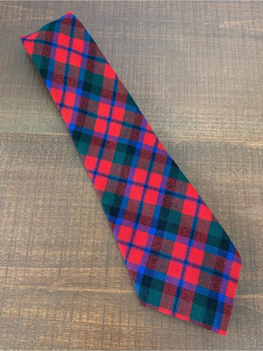 Vintage Glen Toch 100% Wool Mens Tartan
Plaid Neck Tie Scotland Fathers Day EUC